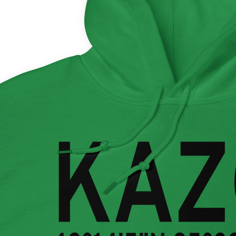 Kalamazoo Battle Creek International Airport (KAZO) ICAO Hoodie Sweatshirt 