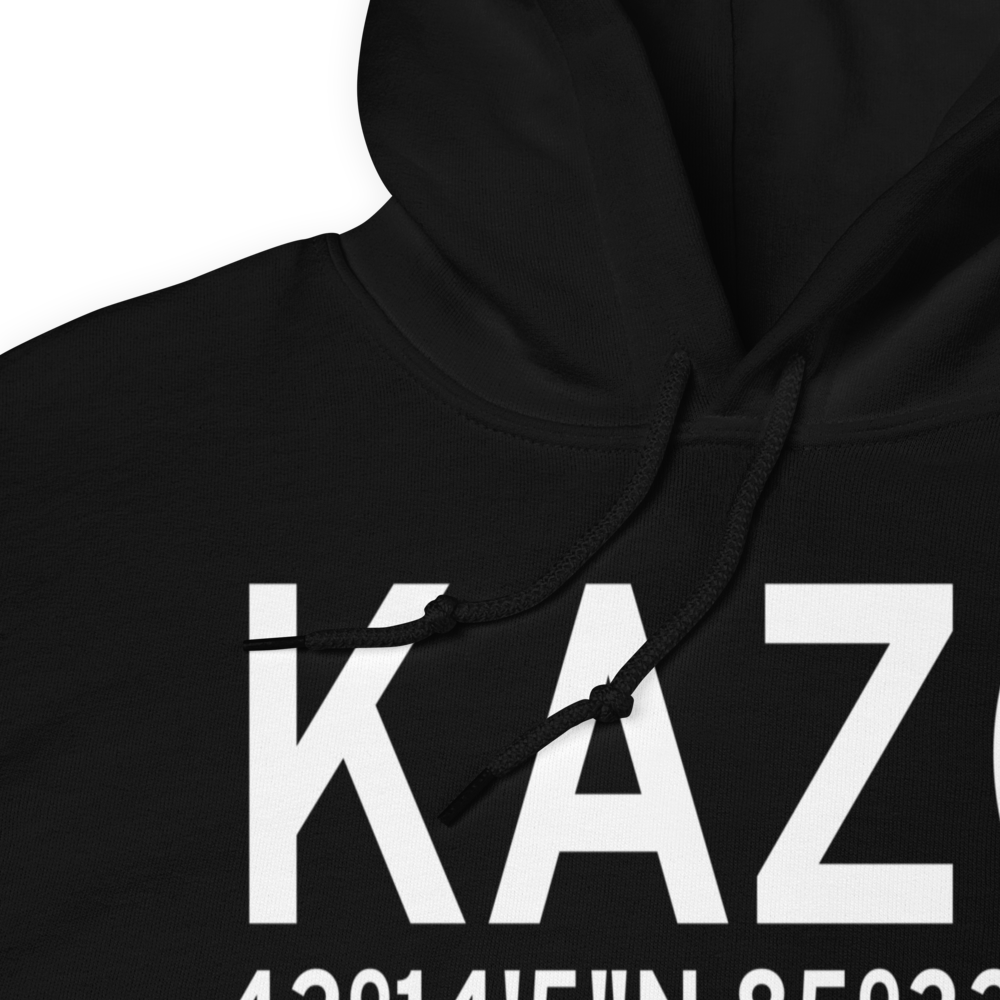 Kalamazoo Battle Creek International Airport (KAZO) ICAO Hoodie Sweatshirt 