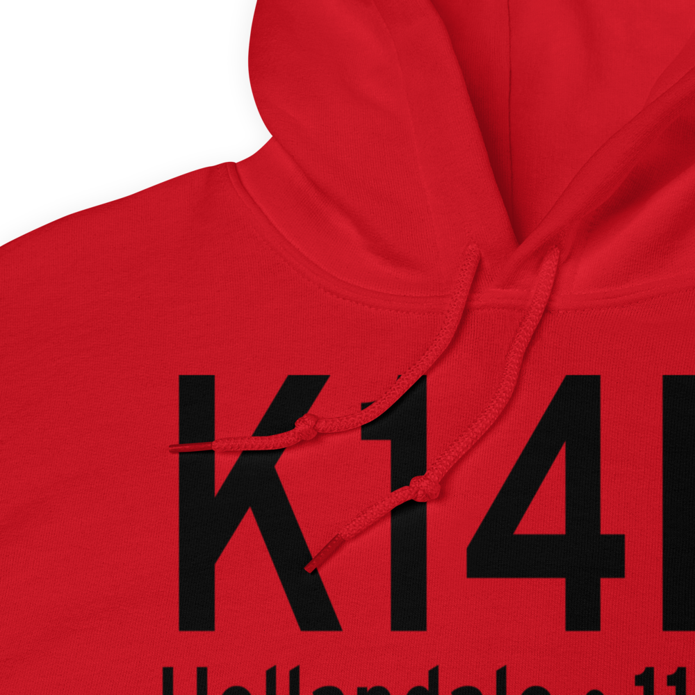 Hollandale Municipal Airport (K14M) ICAO Hoodie Sweatshirt 