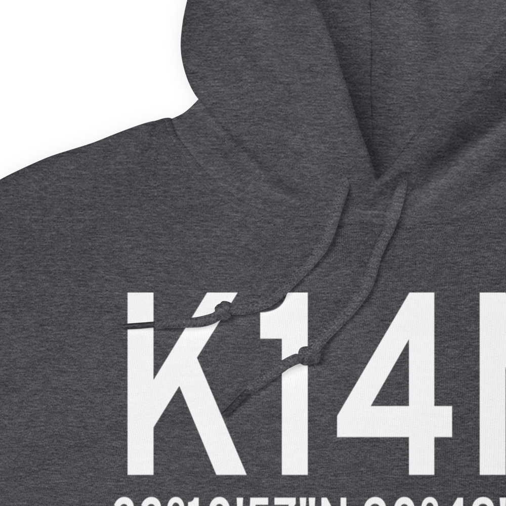 Hollandale Municipal Airport (K14M) ICAO Hoodie Sweatshirt 