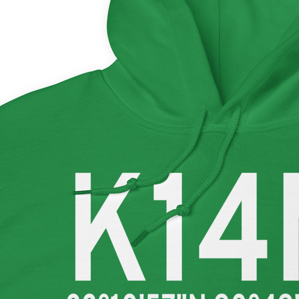 Hollandale Municipal Airport (K14M) ICAO Hoodie Sweatshirt 
