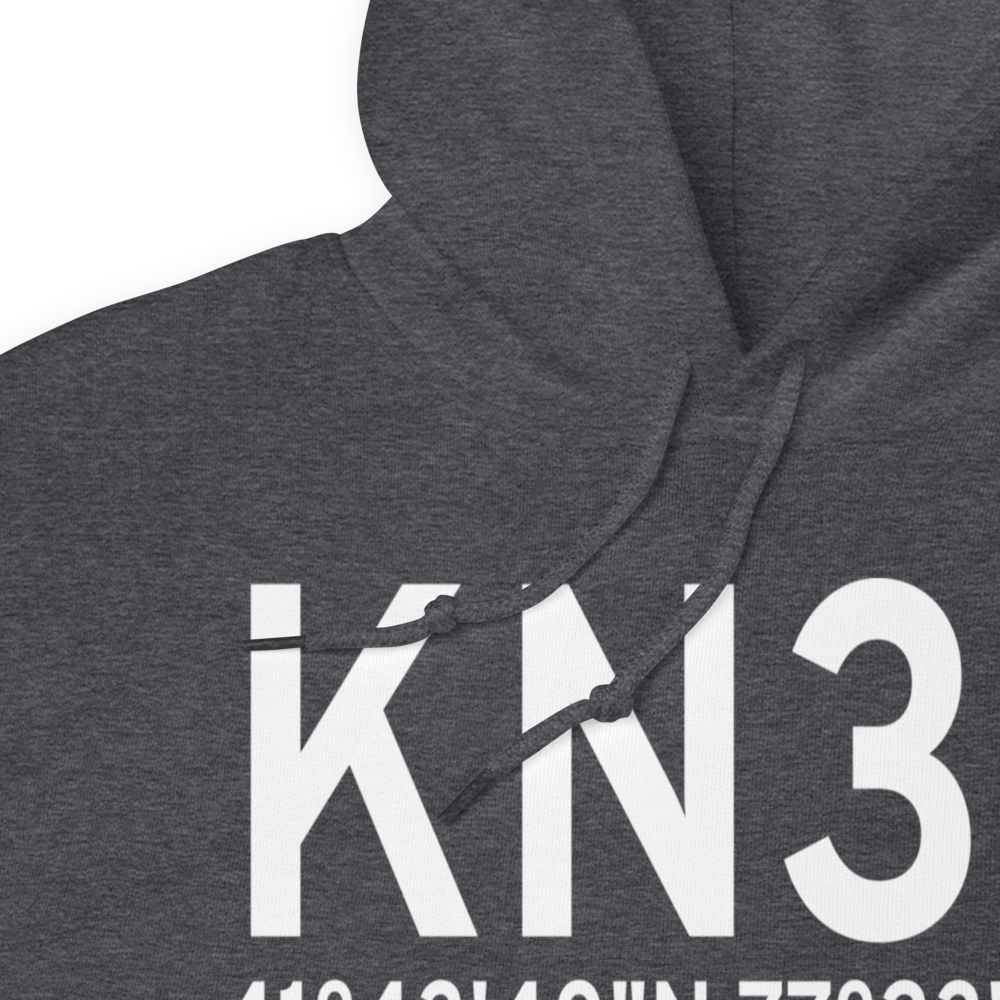 Wellsboro Johnston Airport (KN38) ICAO Hoodie Sweatshirt 