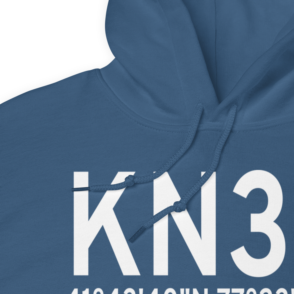 Wellsboro Johnston Airport (KN38) ICAO Hoodie Sweatshirt 