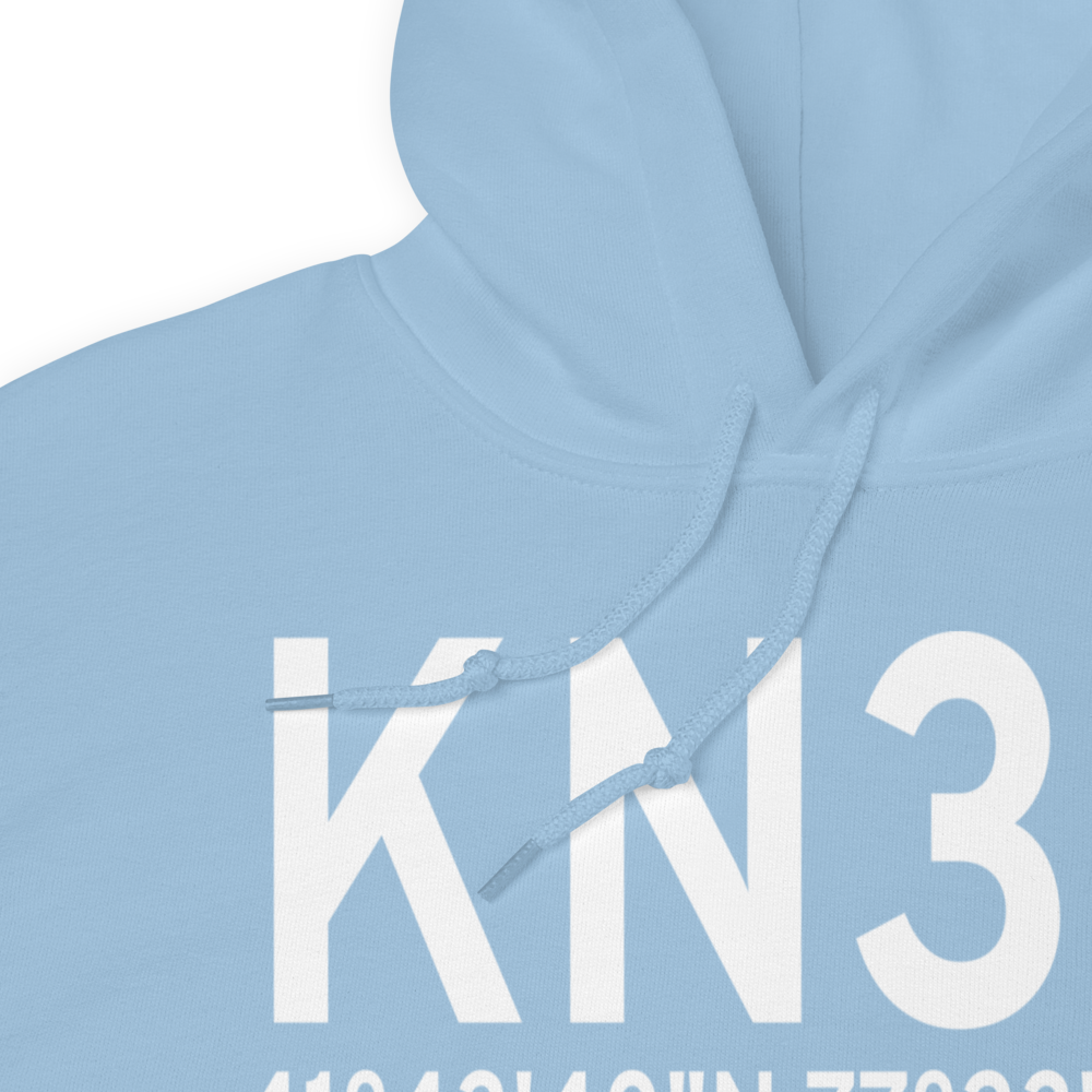 Wellsboro Johnston Airport (KN38) ICAO Hoodie Sweatshirt 