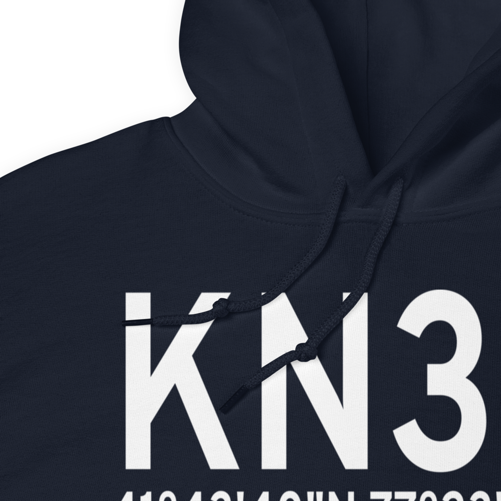 Wellsboro Johnston Airport (KN38) ICAO Hoodie Sweatshirt 