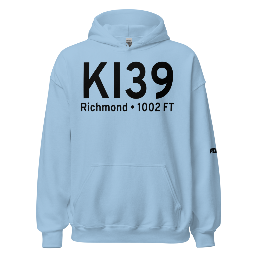 Madison Airport (KI39) ICAO Hoodie Sweatshirt 