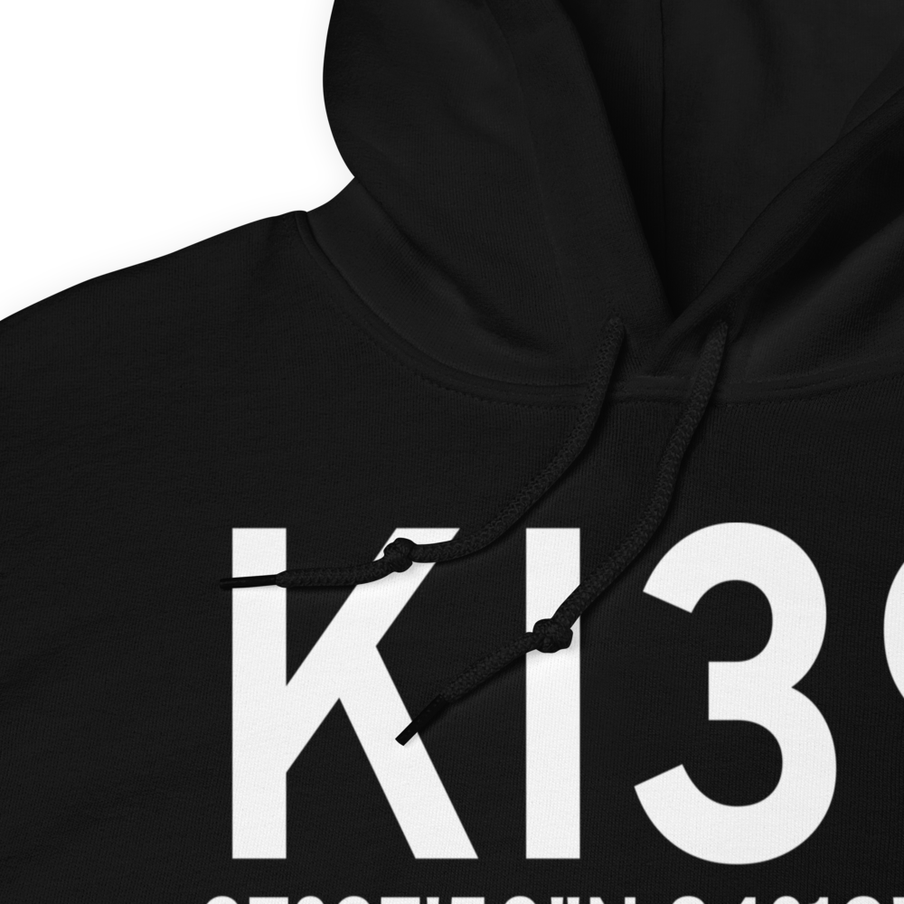Madison Airport (KI39) ICAO Hoodie Sweatshirt 
