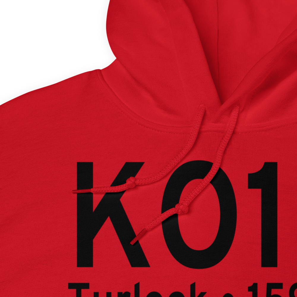 Turlock Municipal Airport (KO15) ICAO Hoodie Sweatshirt 