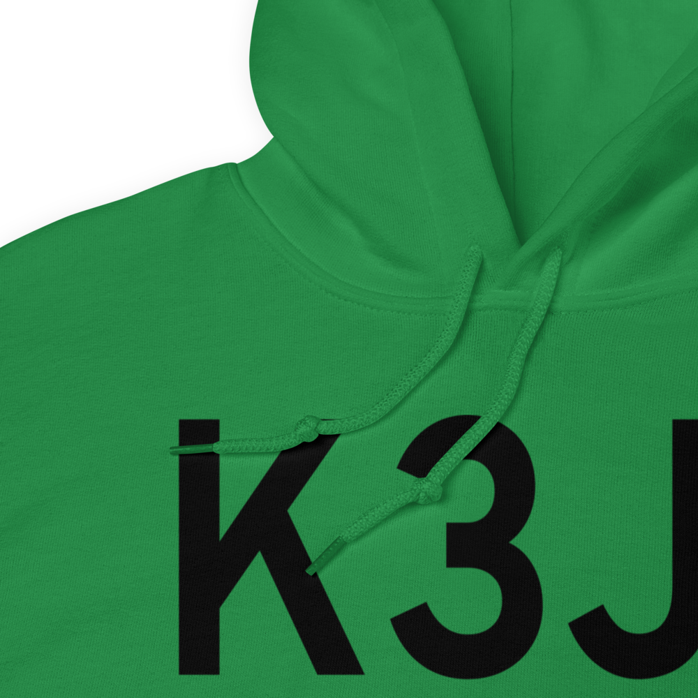 Ridgeland-Claude Dean Airport (K3J1) ICAO Hoodie Sweatshirt 