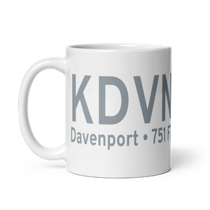 Davenport Municipal Airport (KDVN) ICAO Mug