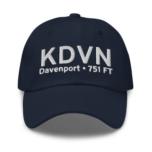 Davenport Municipal Airport (KDVN) ICAO Hat