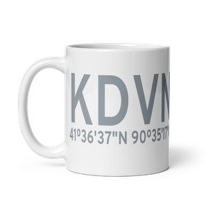 Davenport Municipal Airport (KDVN) ICAO Mug