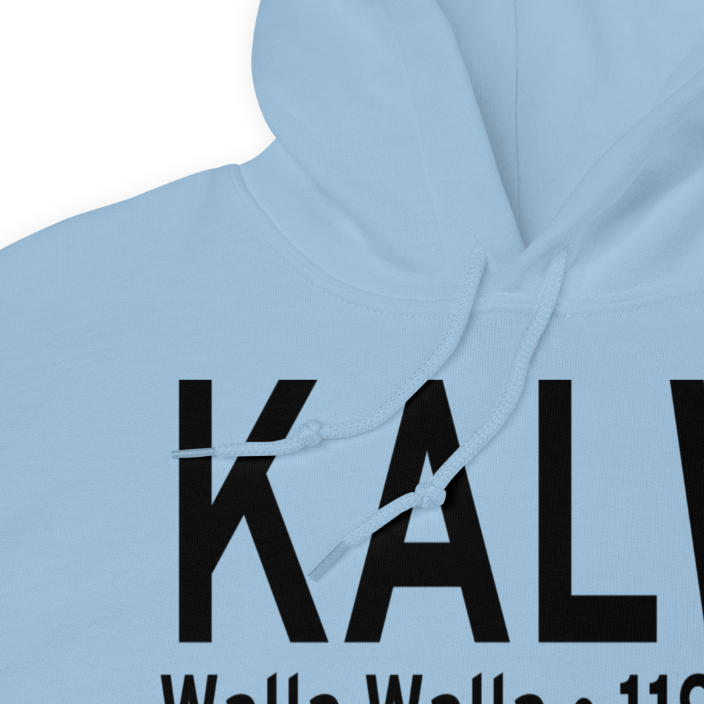 Walla Walla Regional Airport (KALW) ICAO Hoodie Sweatshirt 