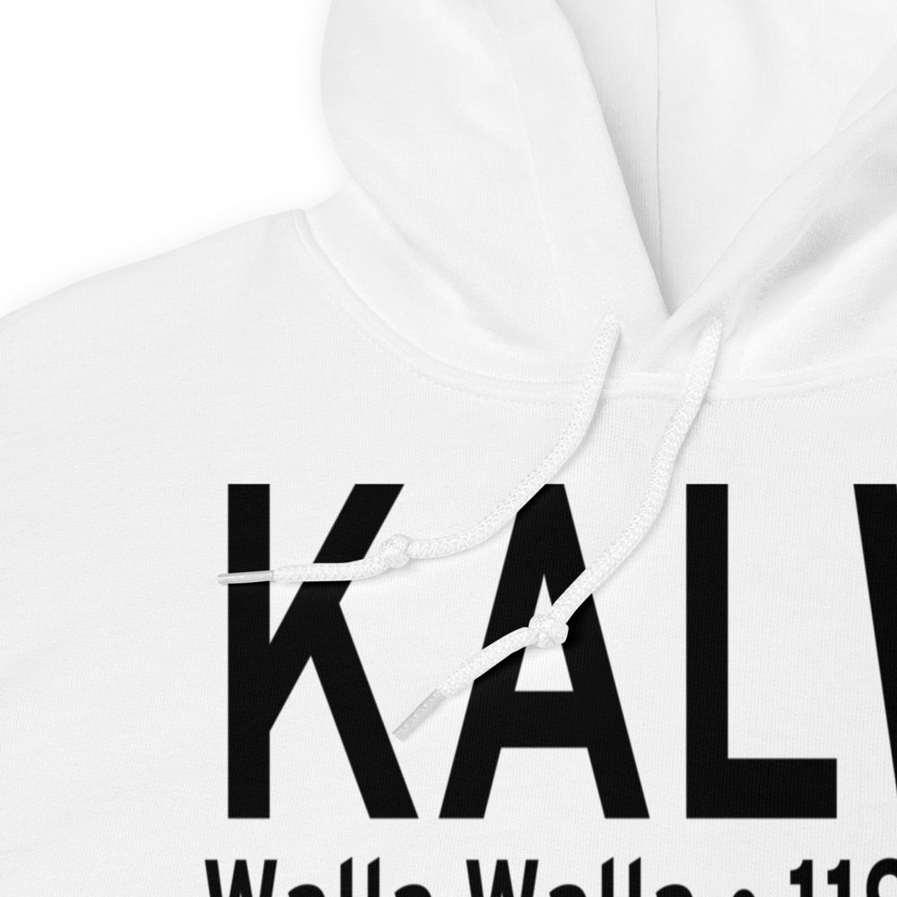 Walla Walla Regional Airport (KALW) ICAO Hoodie Sweatshirt 