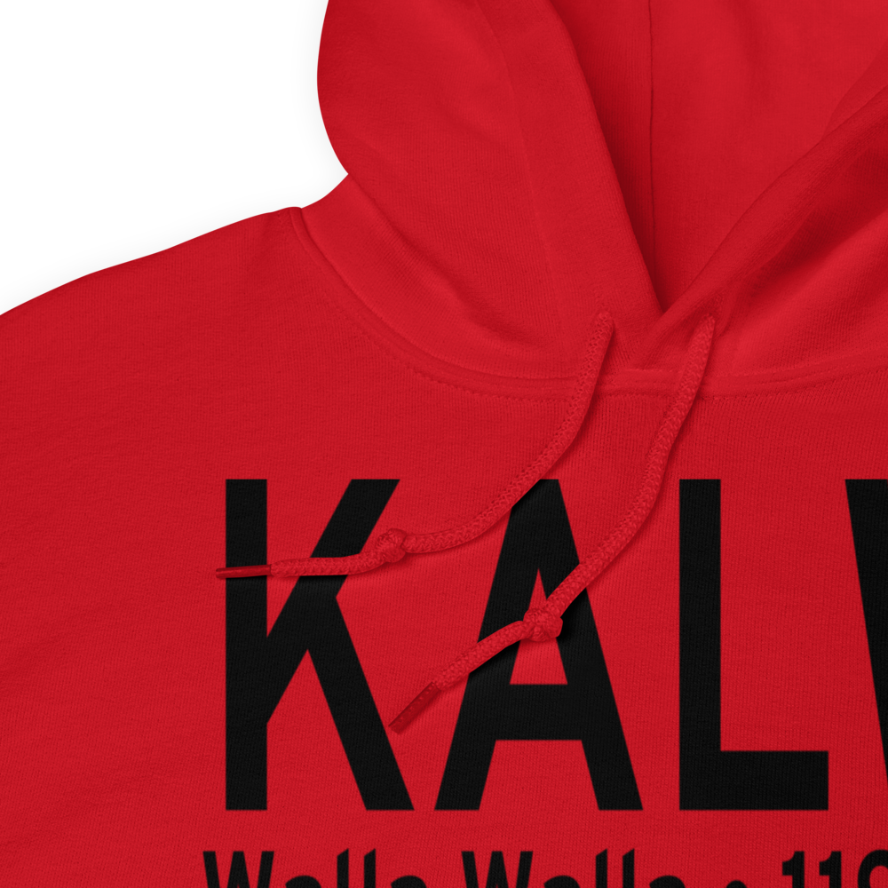 Walla Walla Regional Airport (KALW) ICAO Hoodie Sweatshirt 