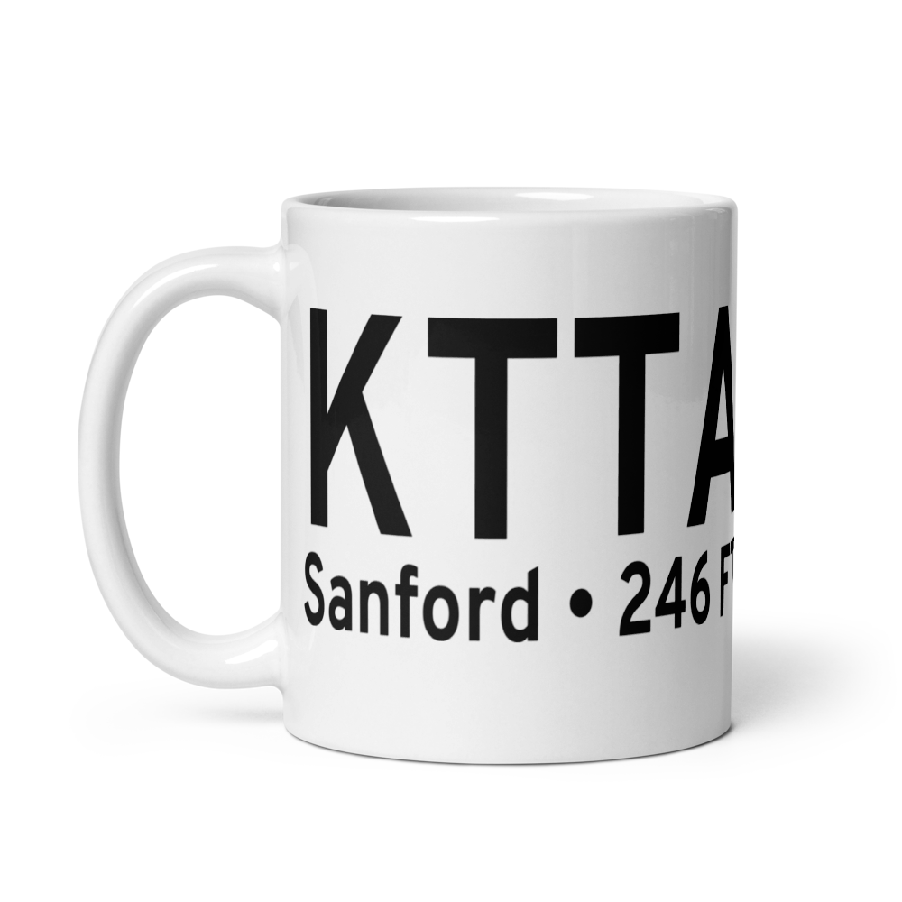 Sanford-Lee County Regional Airport (KTTA) ICAO Mug 