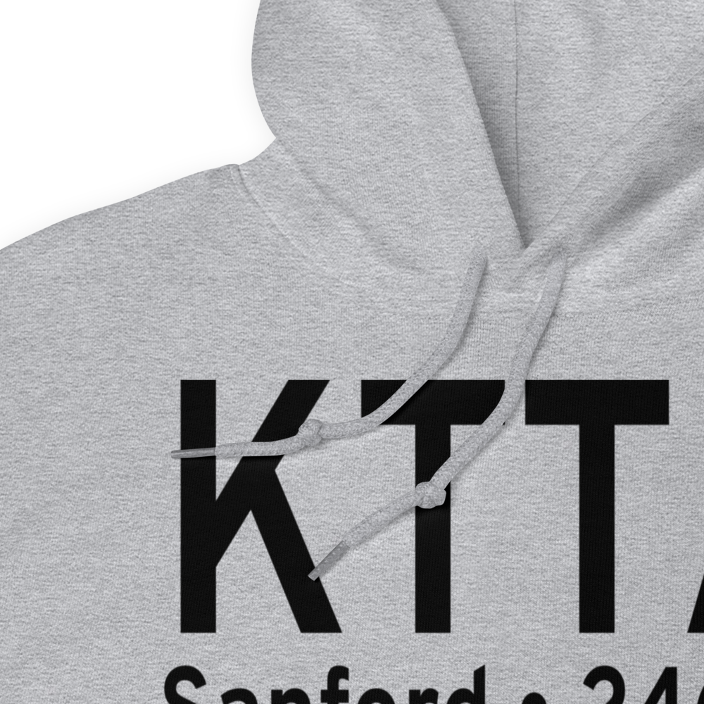 Sanford-Lee County Regional Airport (KTTA) ICAO Hoodie Sweatshirt 