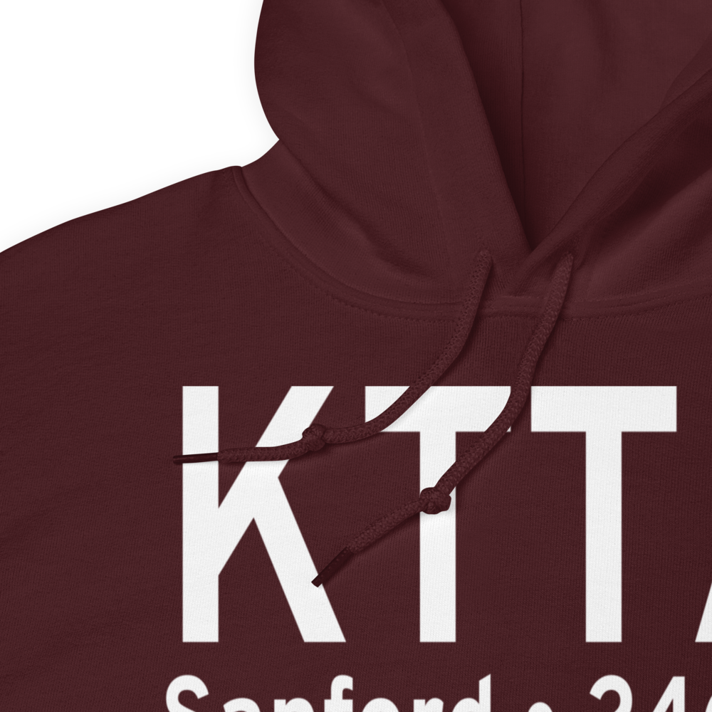 Sanford-Lee County Regional Airport (KTTA) ICAO Hoodie Sweatshirt 