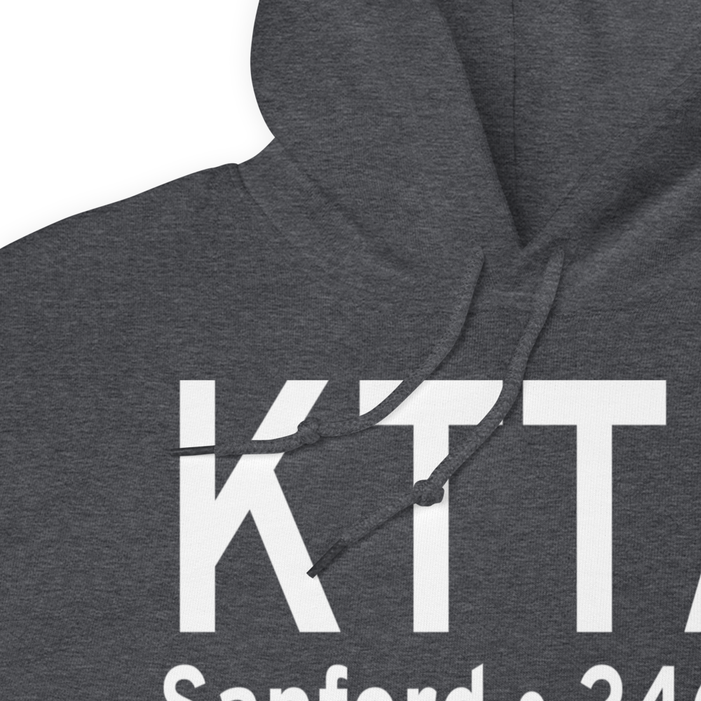 Sanford-Lee County Regional Airport (KTTA) ICAO Hoodie Sweatshirt 