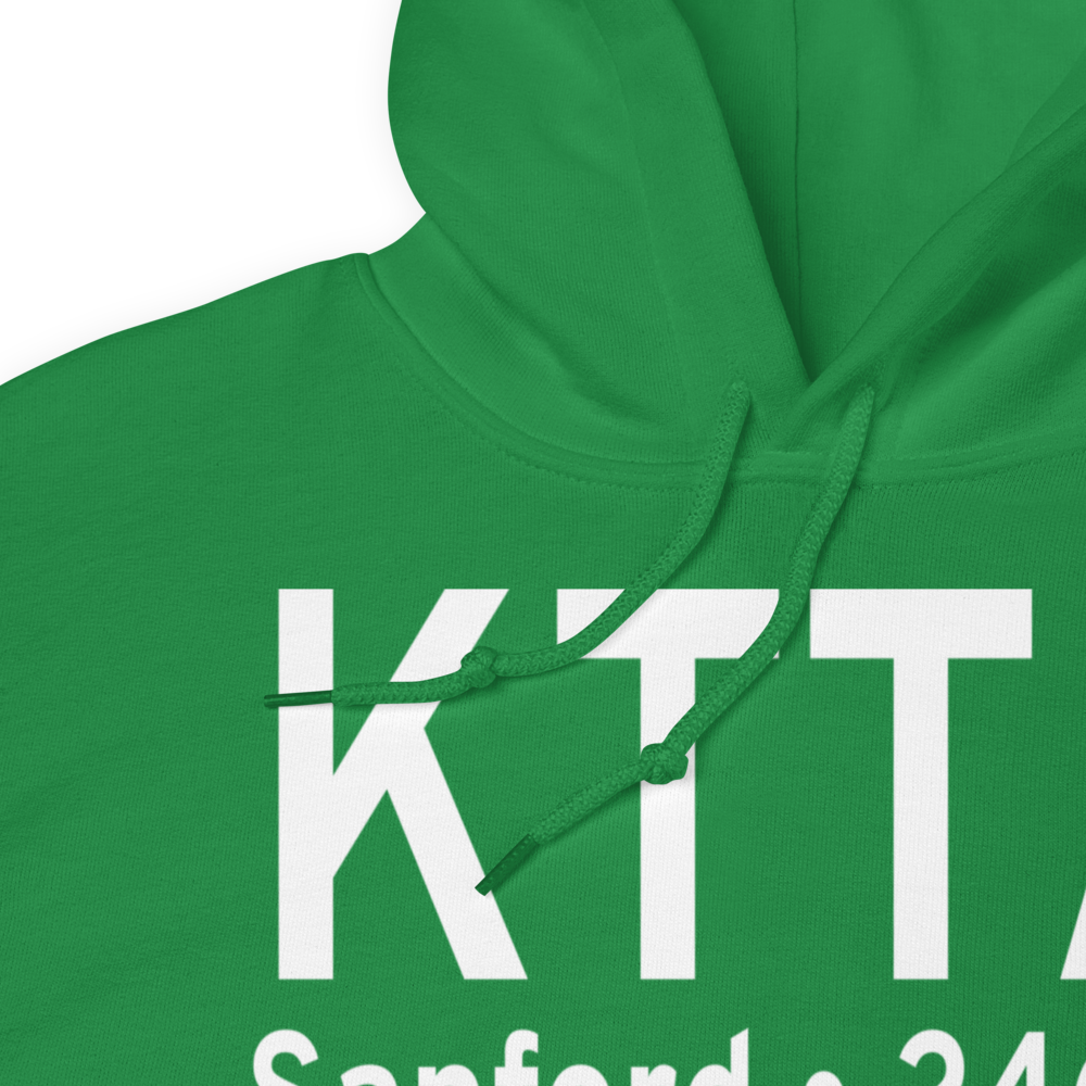 Sanford-Lee County Regional Airport (KTTA) ICAO Hoodie Sweatshirt 