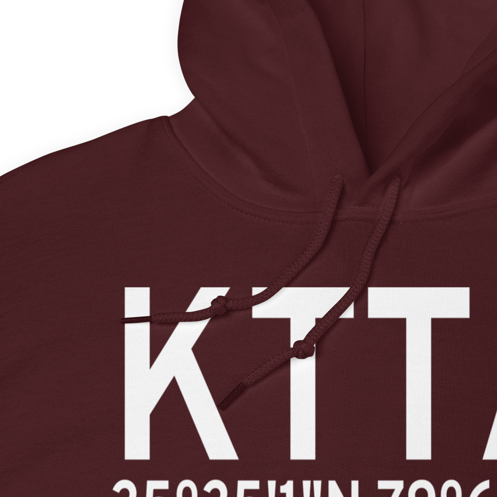 Sanford-Lee County Regional Airport (KTTA) ICAO Hoodie Sweatshirt 
