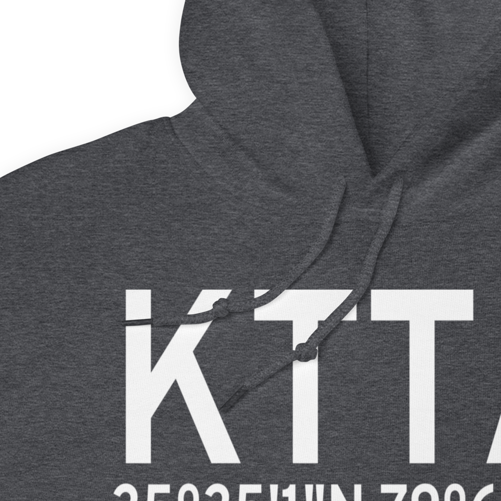 Sanford-Lee County Regional Airport (KTTA) ICAO Hoodie Sweatshirt 