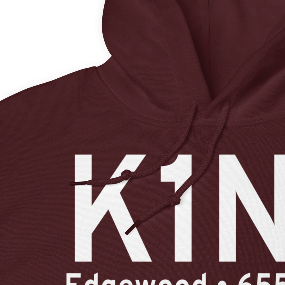 Sandia Airpark Estates East Airport (K1N1) ICAO Hoodie Sweatshirt 