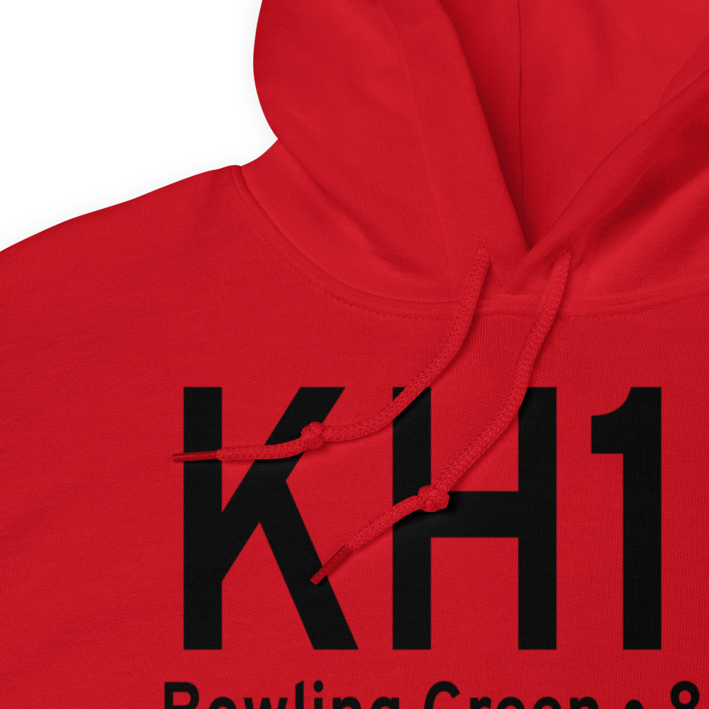 Bowling Green Municipal Airport (KH19) ICAO Hoodie Sweatshirt 