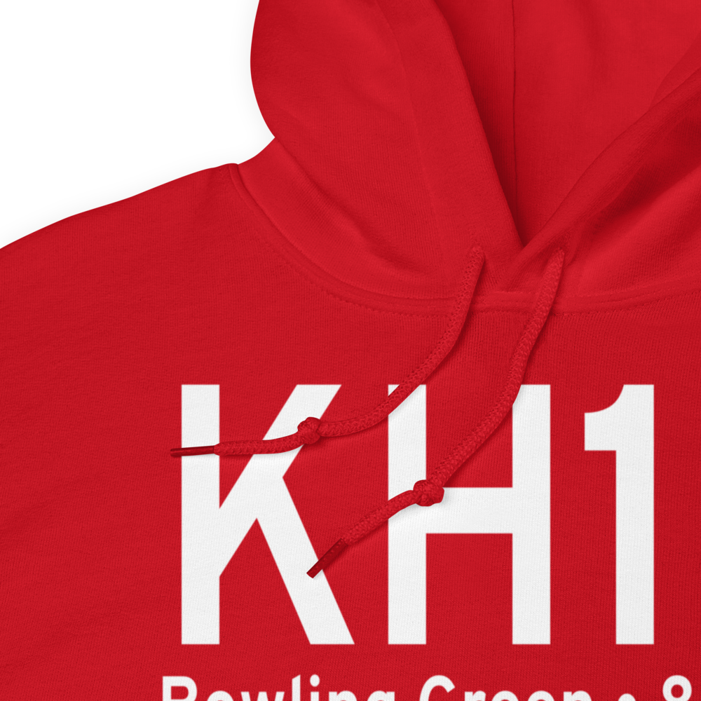 Bowling Green Municipal Airport (KH19) ICAO Hoodie Sweatshirt 