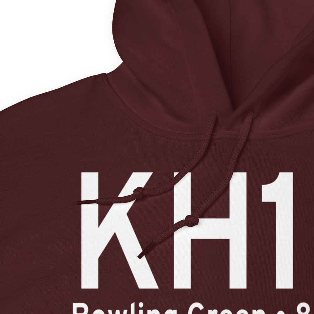 Bowling Green Municipal Airport (KH19) ICAO Hoodie Sweatshirt 