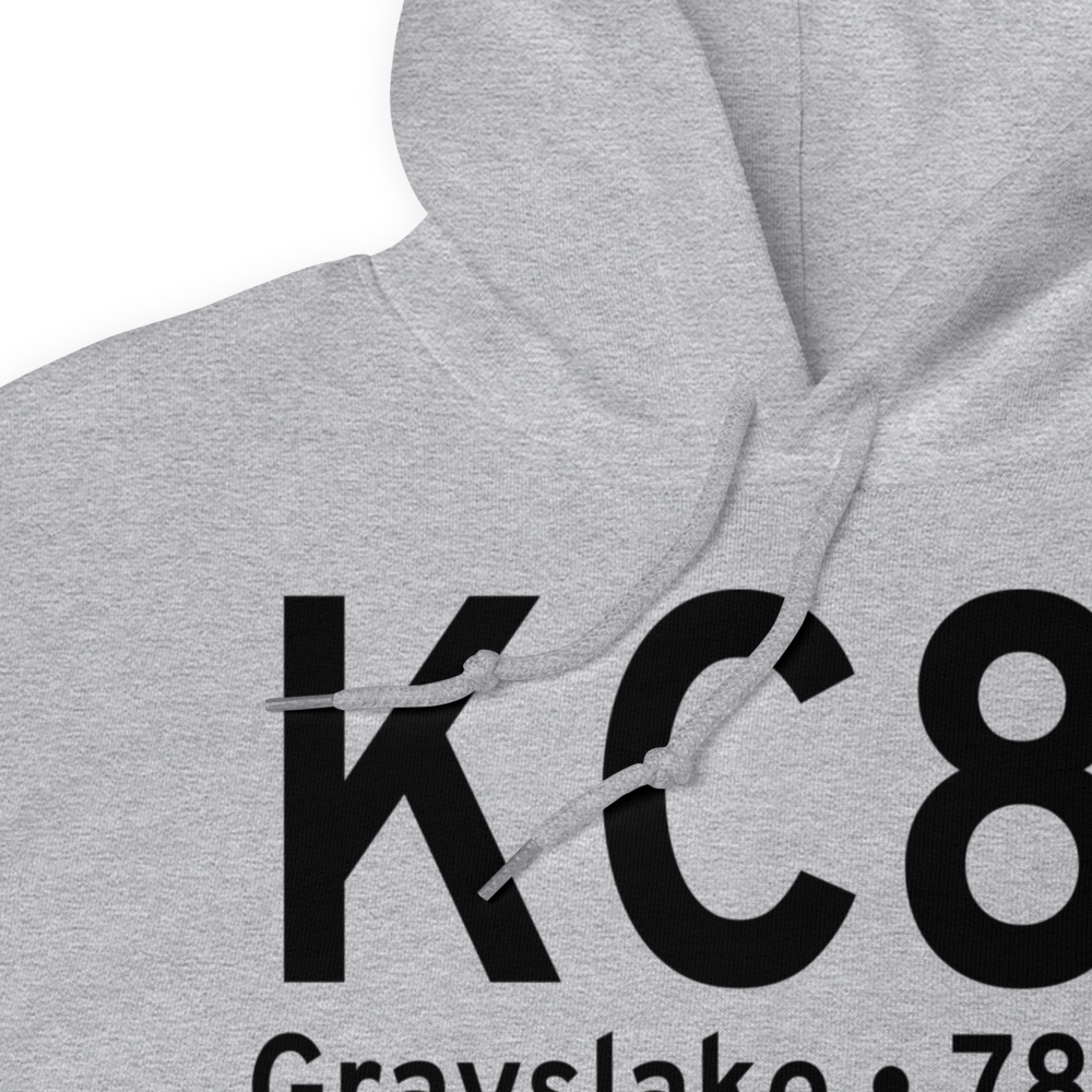 Campbell Airport (KC81) ICAO Hoodie Sweatshirt 