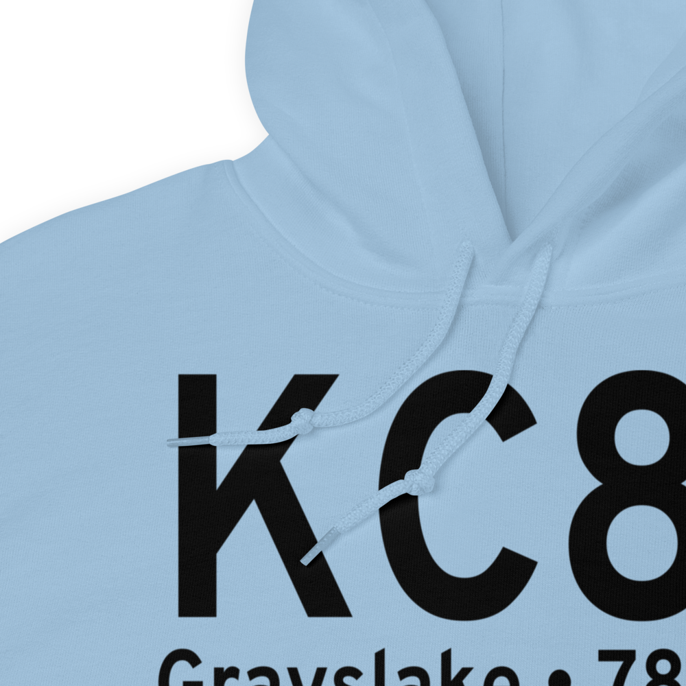 Campbell Airport (KC81) ICAO Hoodie Sweatshirt 