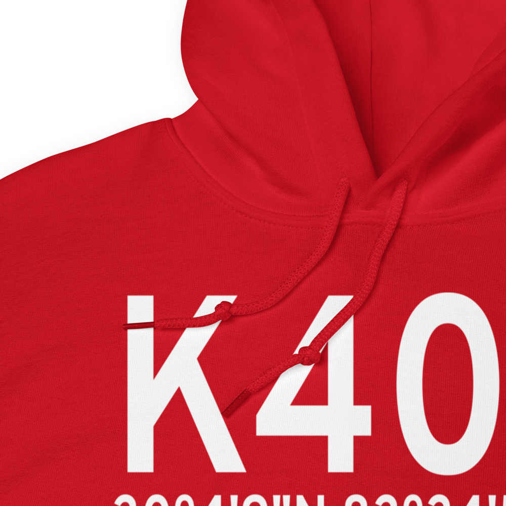 Perry-Foley Airport (K40J) ICAO Hoodie Sweatshirt 