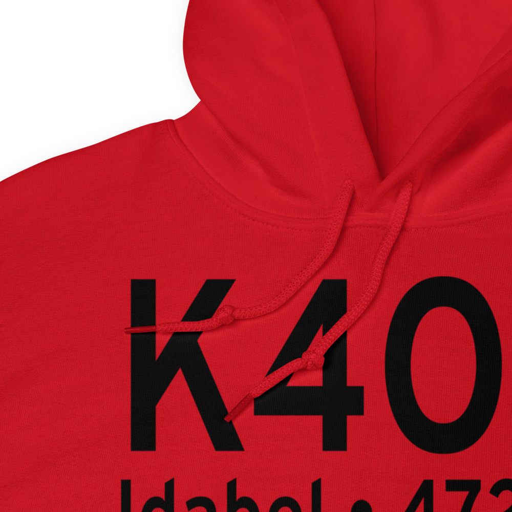 McCurtain County Regional Airport (K4O4) ICAO Hoodie Sweatshirt 