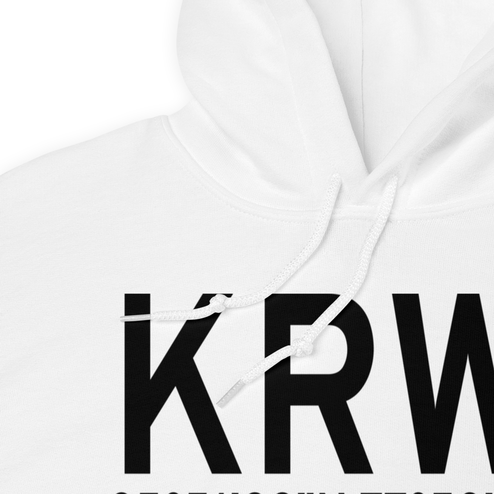 Rocky Mount Wilson Regional Airport (KRWI) ICAO Hoodie Sweatshirt 