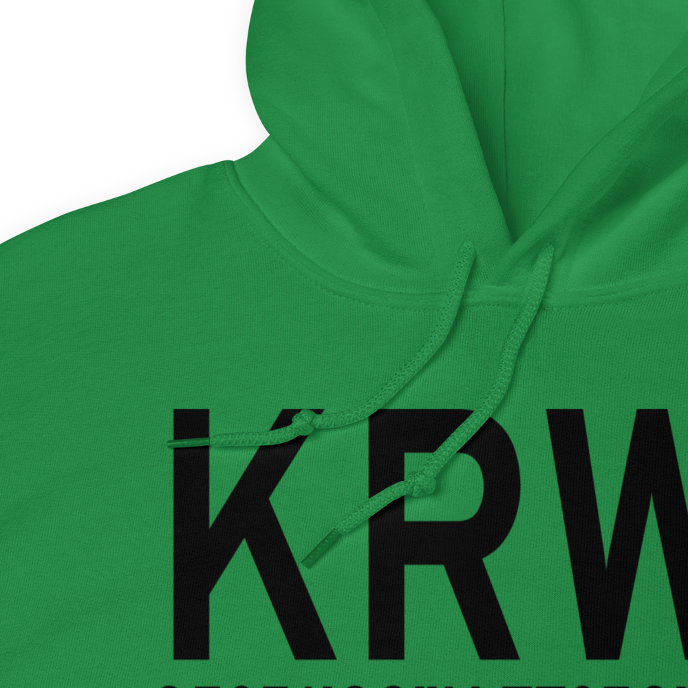 Rocky Mount Wilson Regional Airport (KRWI) ICAO Hoodie Sweatshirt 