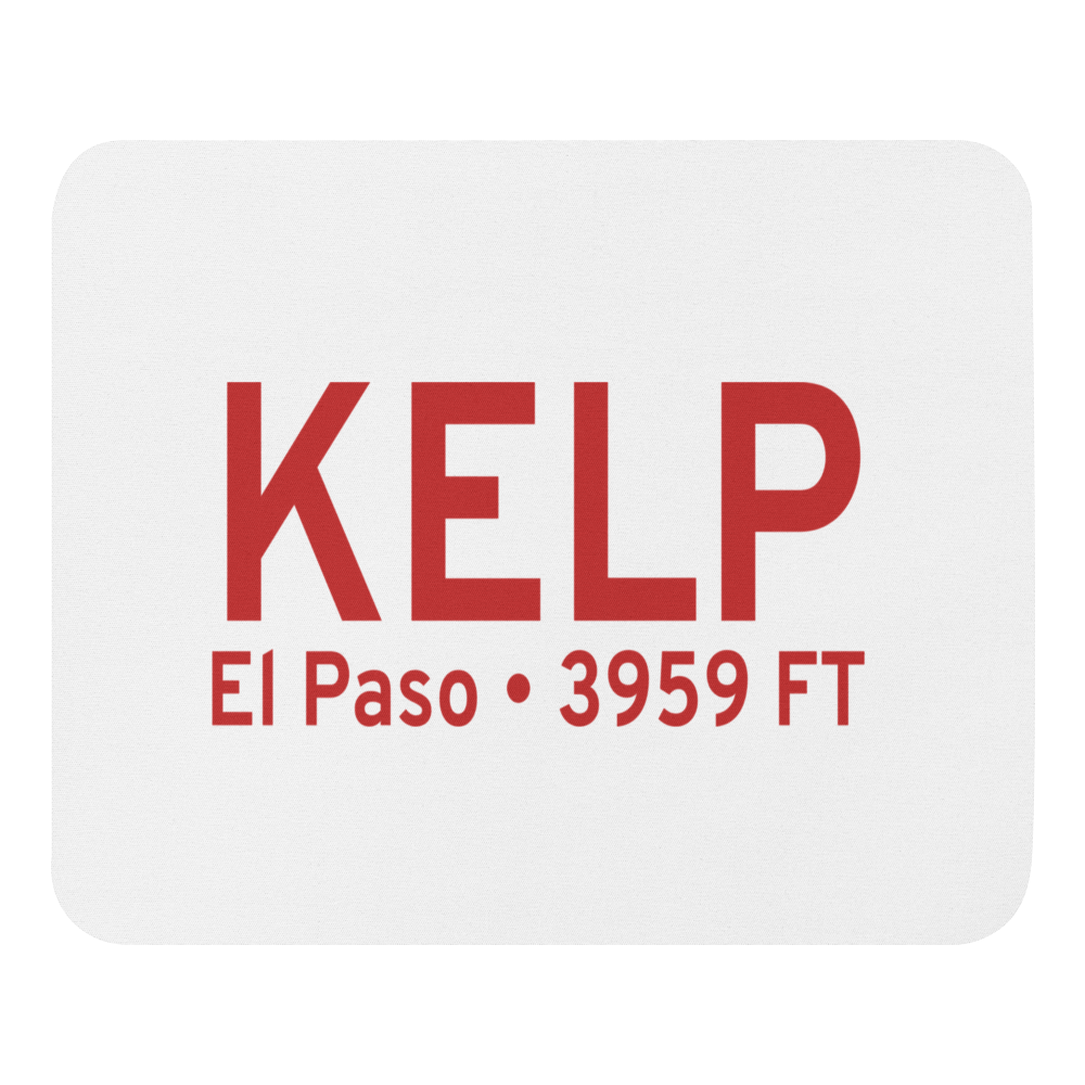 El Paso International Airport (KELP) ICAO  Mouse Pad 