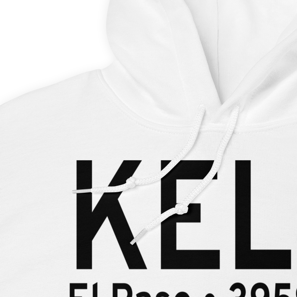 El Paso International Airport (KELP) ICAO Hoodie Sweatshirt 