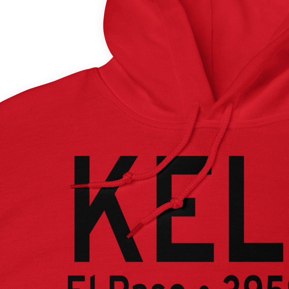 El Paso International Airport (KELP) ICAO Hoodie Sweatshirt 
