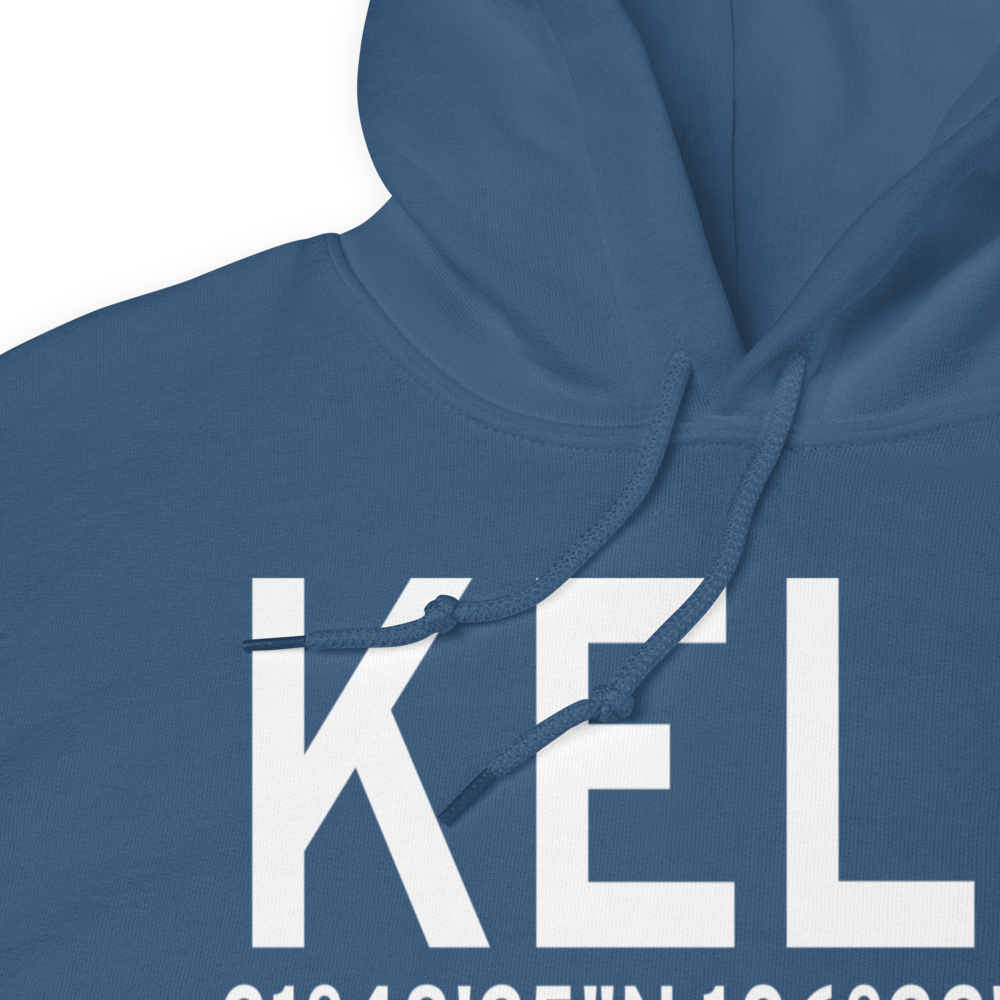 El Paso International Airport (KELP) ICAO Hoodie Sweatshirt 