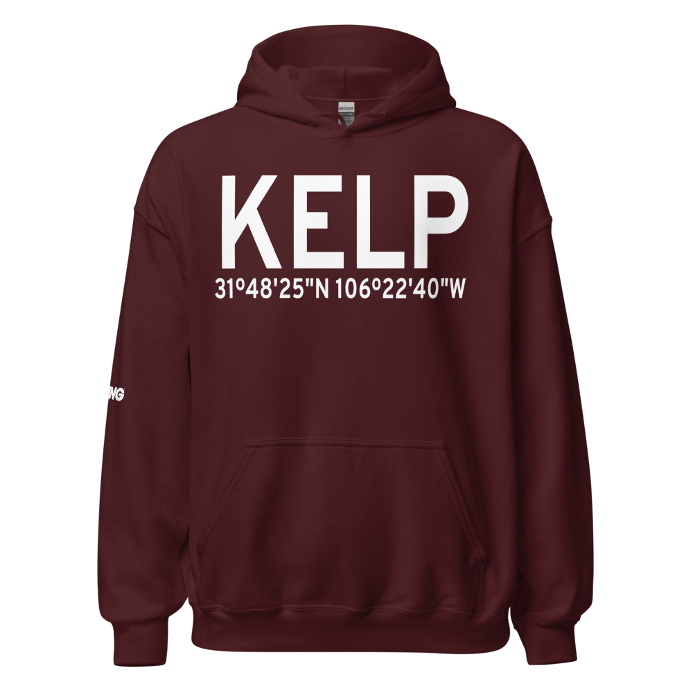 El Paso International Airport (KELP) ICAO Hoodie Sweatshirt 