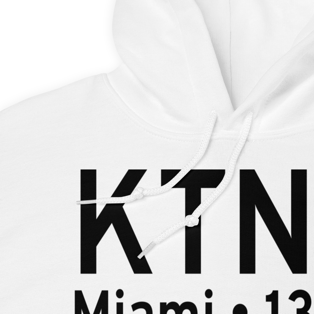 Dade Collier Training and Transition Airport (KTNT) ICAO Hoodie Sweatshirt 