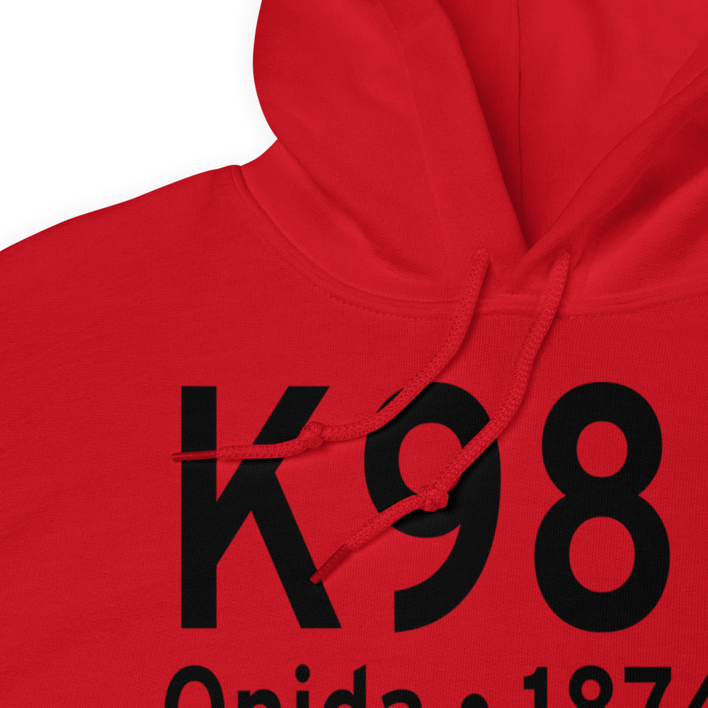 Onida Municipal Airport (K98D) ICAO Hoodie Sweatshirt 