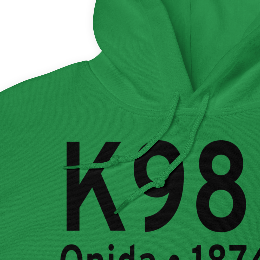Onida Municipal Airport (K98D) ICAO Hoodie Sweatshirt 