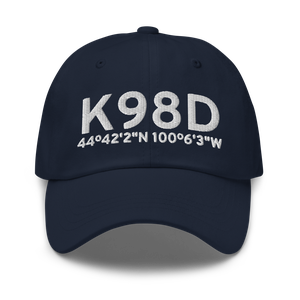 Onida Municipal Airport (K98D) ICAO Hat