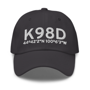 Onida Municipal Airport (K98D) ICAO Hat