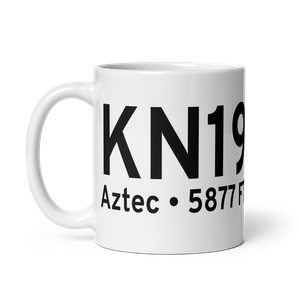 Aztec Municipal Airport (KN19) ICAO Mug