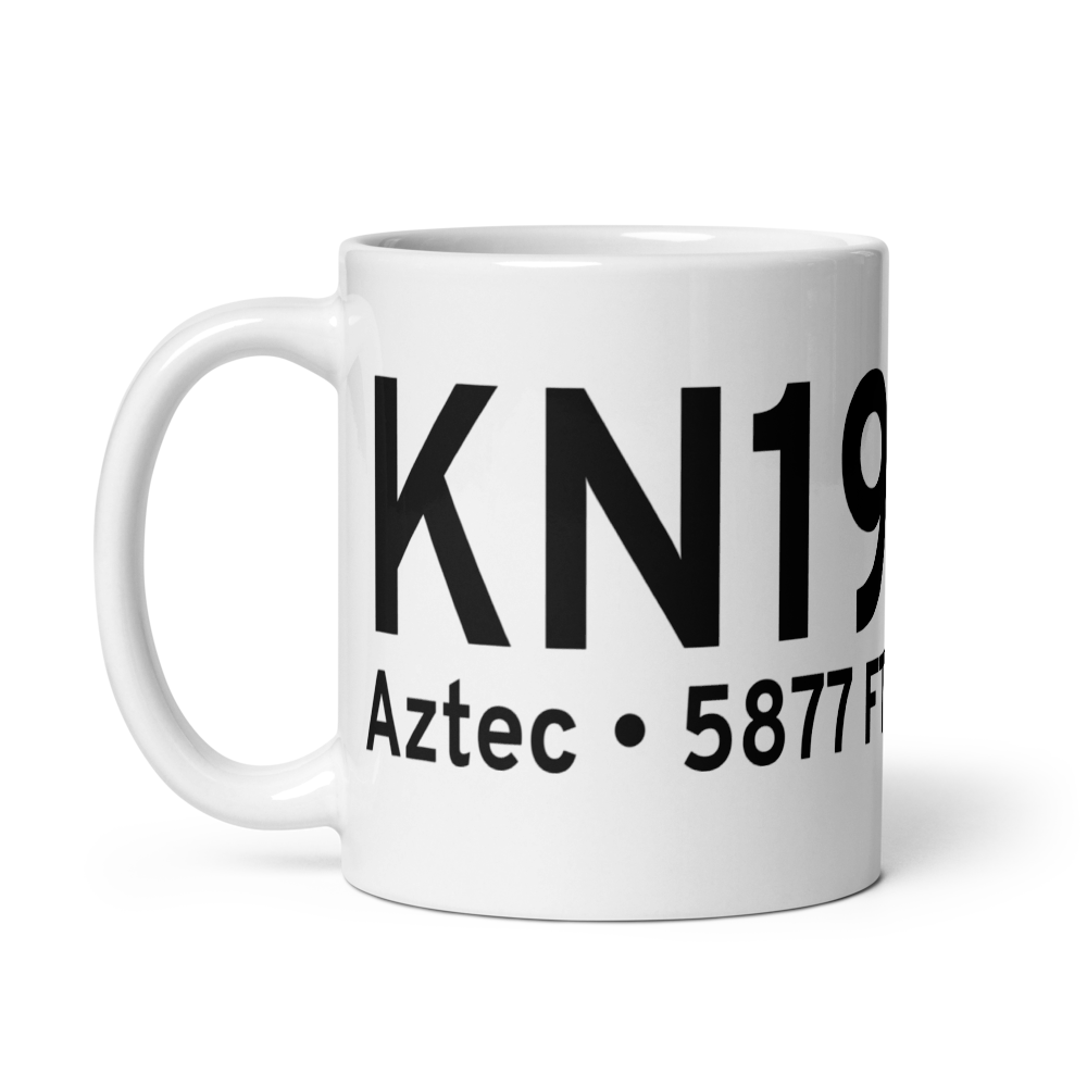 Aztec Municipal Airport (KN19) ICAO Mug 
