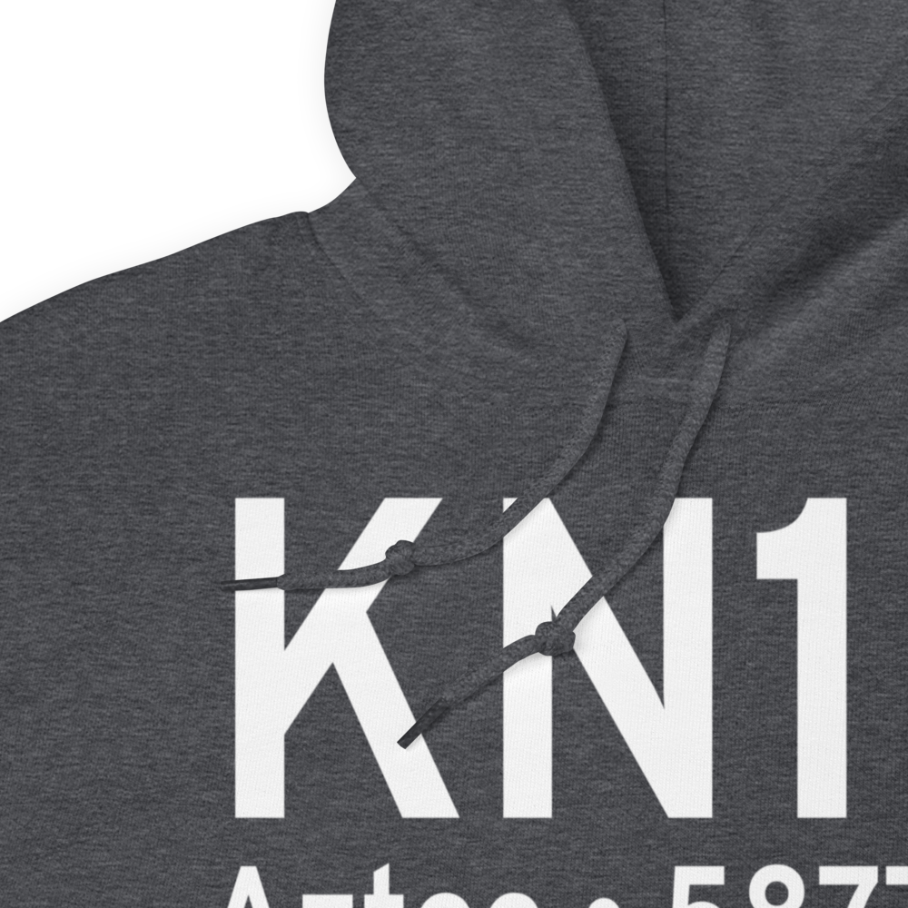 Aztec Municipal Airport (KN19) ICAO Hoodie Sweatshirt 