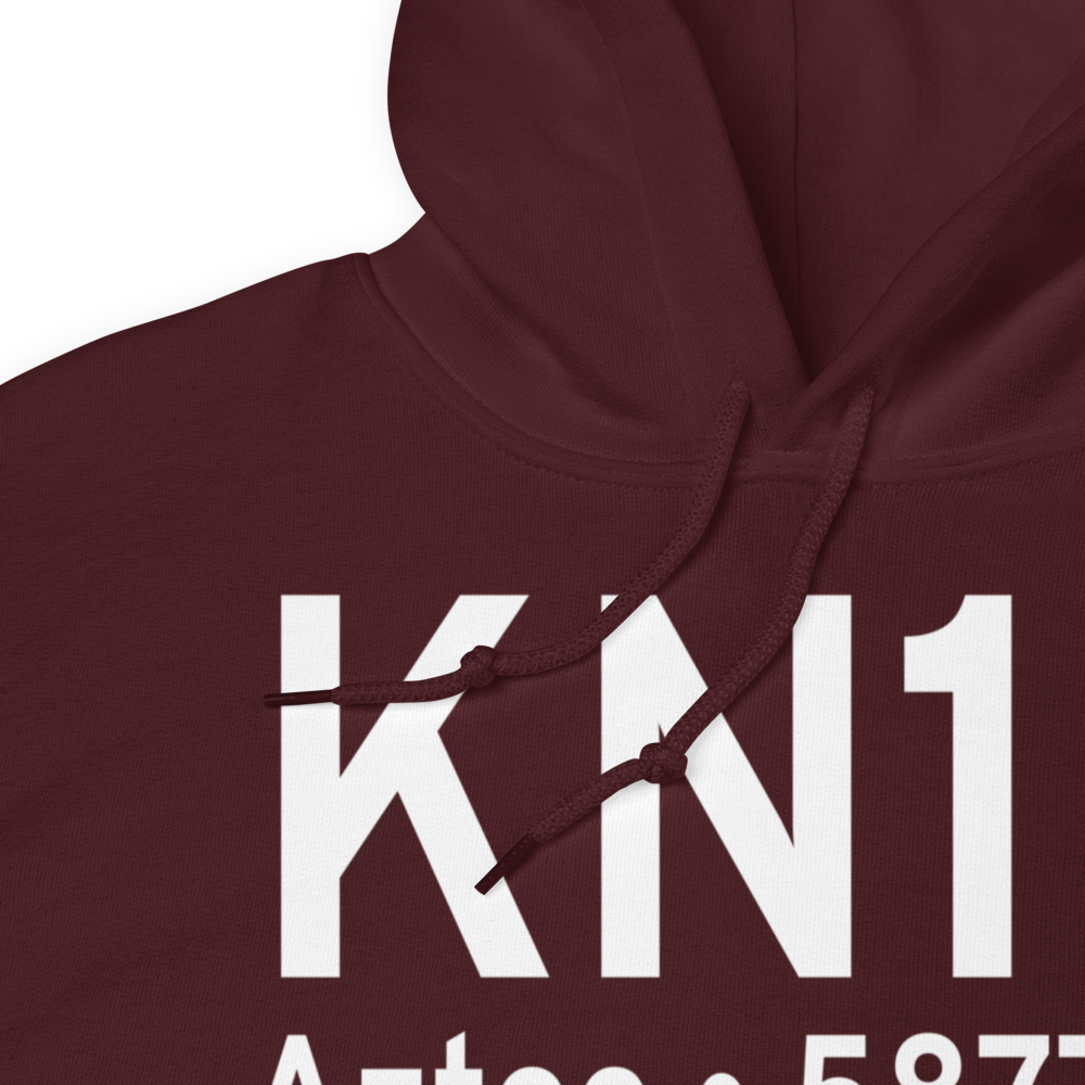 Aztec Municipal Airport (KN19) ICAO Hoodie Sweatshirt 